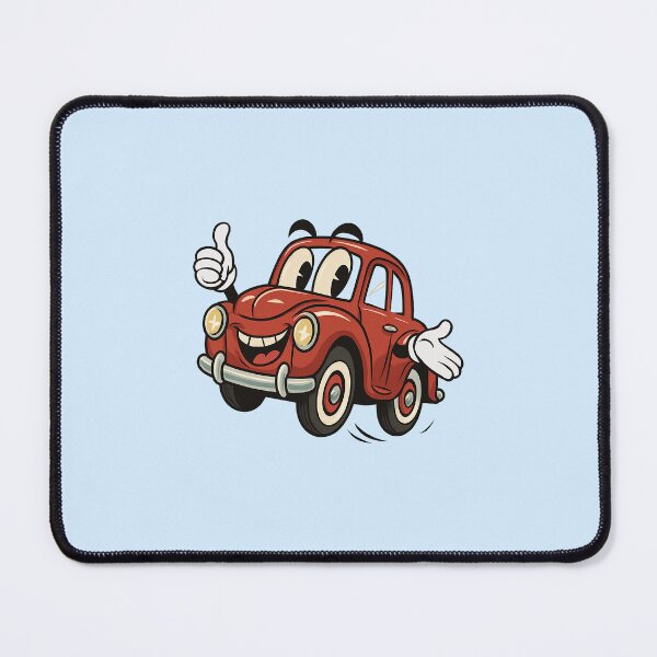 Item preview, Cozy Cruiser – Vintage Cartoon Red Car designed and sold by HoopeStylee.