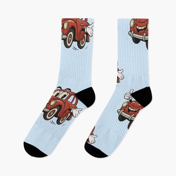Item preview, Cozy Cruiser – Vintage Cartoon Red Car designed and sold by HoopeStylee.
