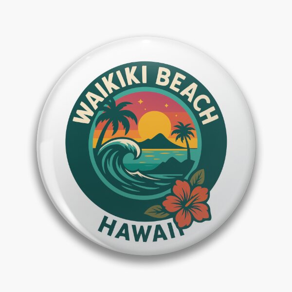 Item preview, Waikiki Beach – Hawaii designed and sold by VelvetRoom.