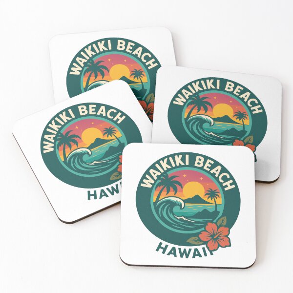 Item preview, Waikiki Beach – Hawaii designed and sold by VelvetRoom.