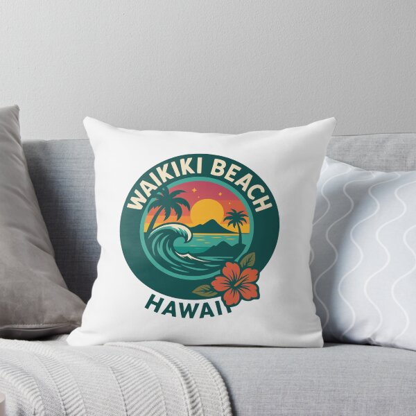 Item preview, Waikiki Beach – Hawaii designed and sold by VelvetRoom.