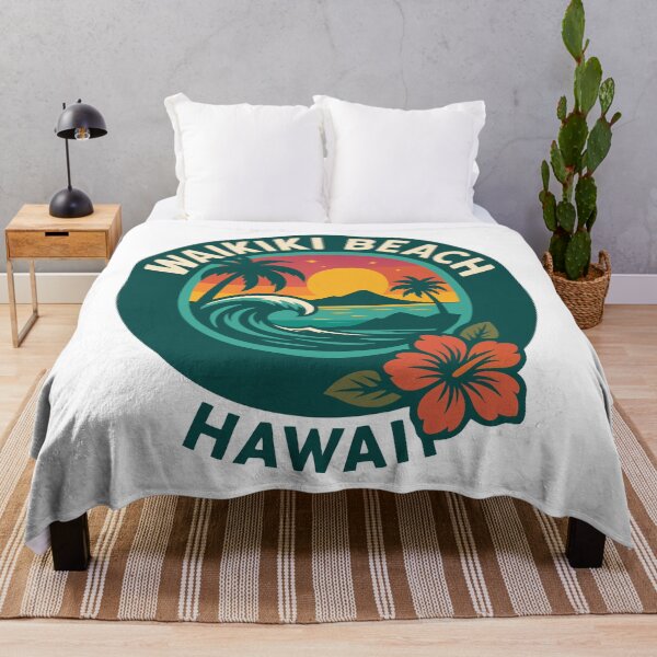 Item preview, Waikiki Beach – Hawaii designed and sold by VelvetRoom.