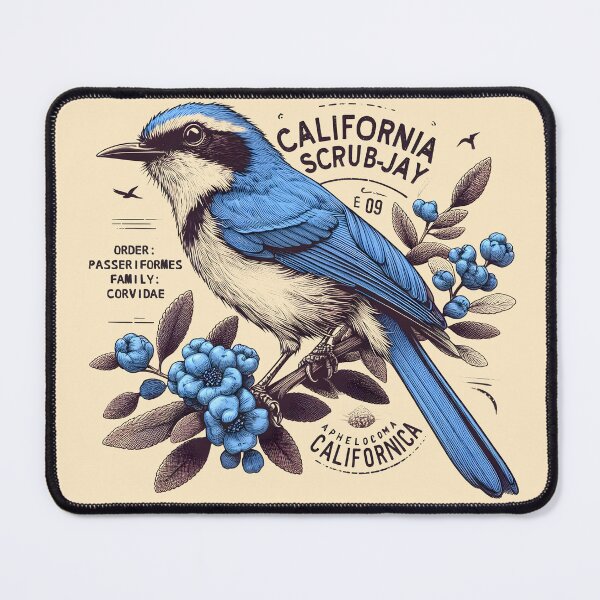Item preview, California Scrub-Jay 2 designed and sold by theAVIARY7.
