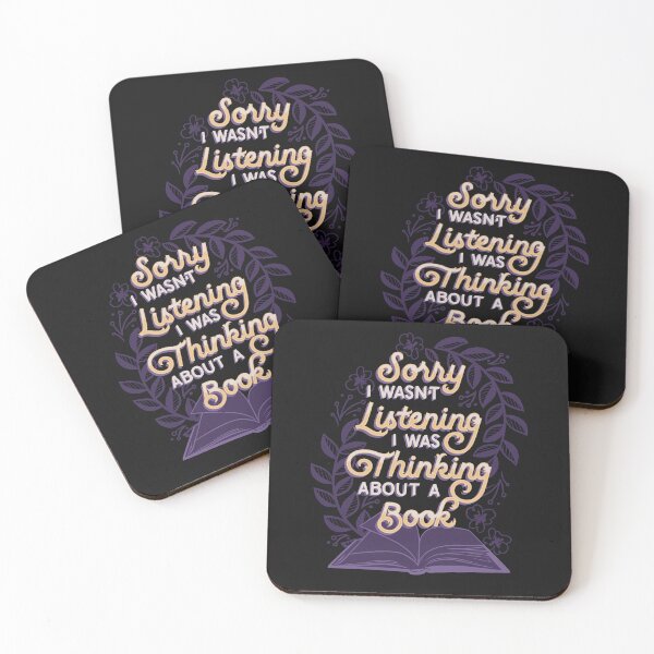 Item preview, Wasn't Listening Thinking About A Book designed and sold by polliadesign.