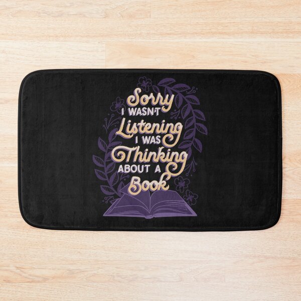 Item preview, Wasn't Listening Thinking About A Book designed and sold by polliadesign.