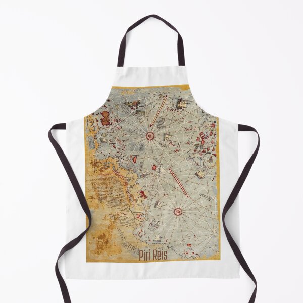 Item preview, Piri Reis World Map (1513) - Vintage Nautical Chart - Ancient Cartography Art designed and sold by sahbender.