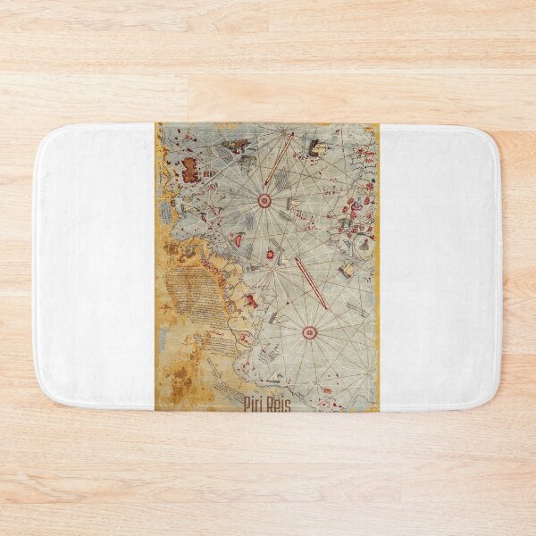 Item preview, Piri Reis World Map (1513) - Vintage Nautical Chart - Ancient Cartography Art designed and sold by sahbender.