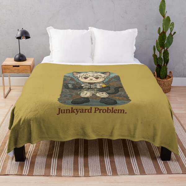 Item preview, Rudo Chibi Cat – Junkyard Problem designed and sold by NyxVerse-Studio.