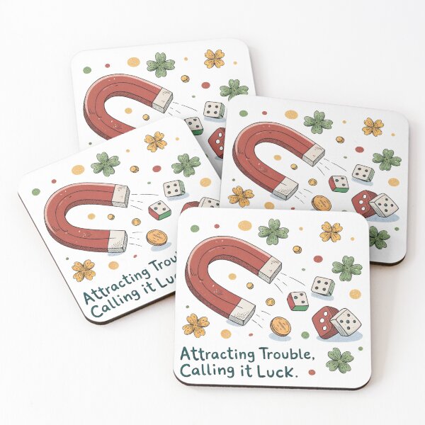 Item preview, Attracting trouble calling it luck  designed and sold by Lucky 777.