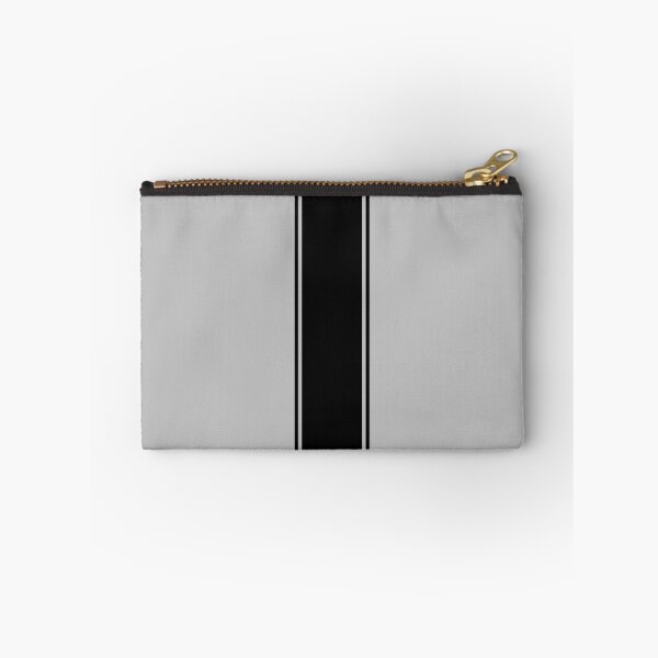 Item preview, Single Stripe 2 Pinstripes (Black on Light Gray) designed and sold by Racing Stripes Only.