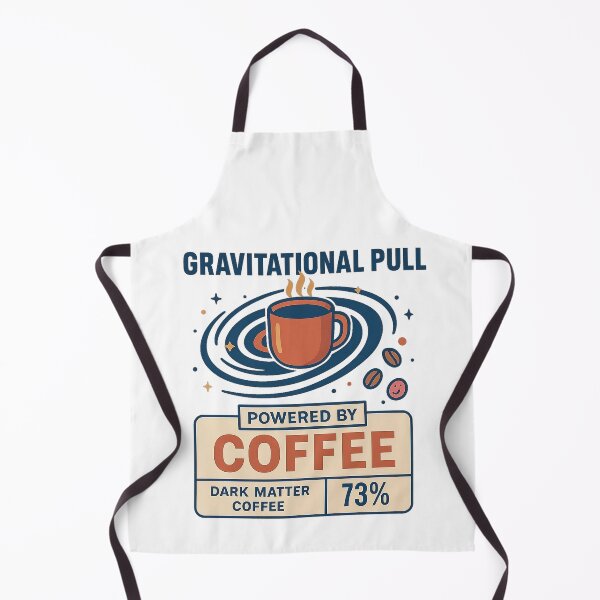 Item preview, Caffeine-Based Gravitational Pull – Retro Space Science Design designed and sold by Estalon.