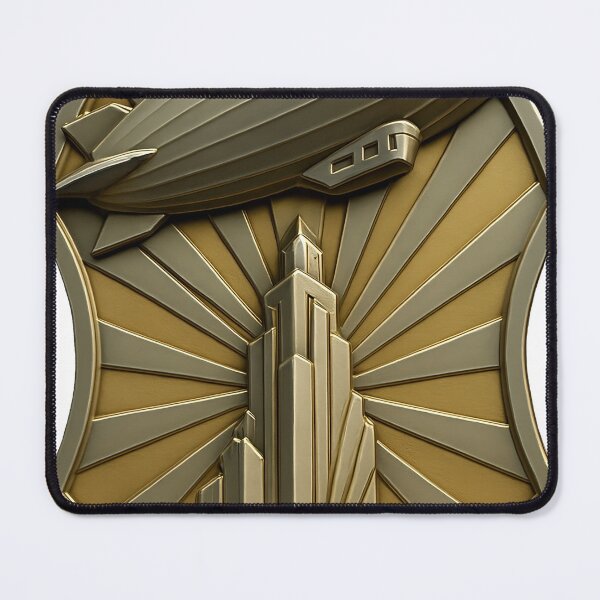 Item preview, Airship & Skyscraper designed and sold by RandomMark.