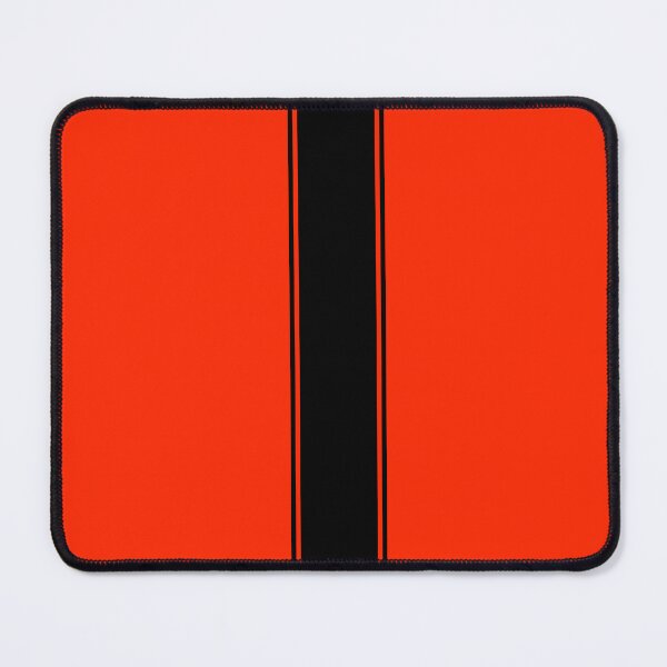 Item preview, Single Stripe 2 Pinstripes (Black on Bright Red) designed and sold by Racing Stripes Only.