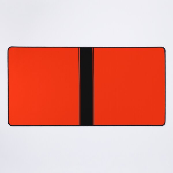 Item preview, Single Stripe 2 Pinstripes (Black on Bright Red) designed and sold by Racing Stripes Only.