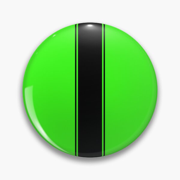 Item preview, Single Stripe 2 Pinstripes (Black on Neon Green) designed and sold by Racing Stripes Only.