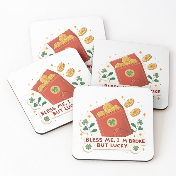 Item preview, Bless me , I'm broke but lucky designed and sold by Lucky 777.