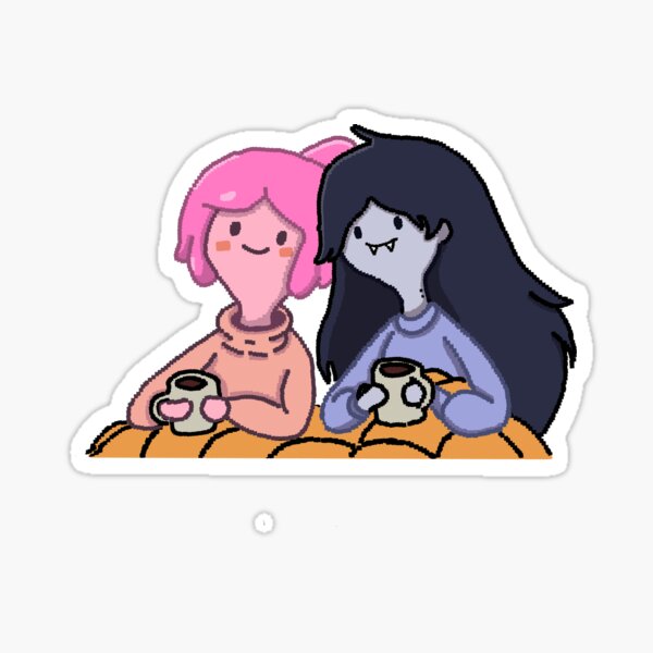 Item preview, Pixel PB and Marcie Adventure time fan art  designed and sold by sarahdiddles.