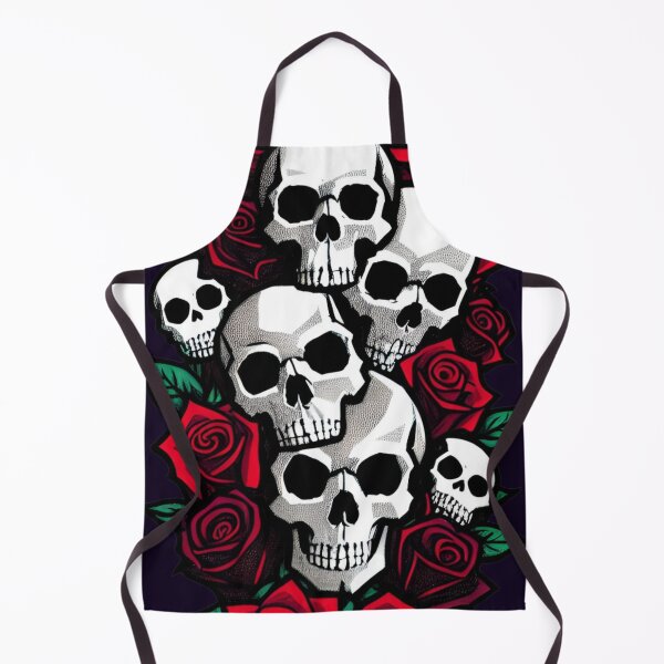 Item preview, Roses Are Red, Skulls Are White designed and sold by Dancing Jester Designs.