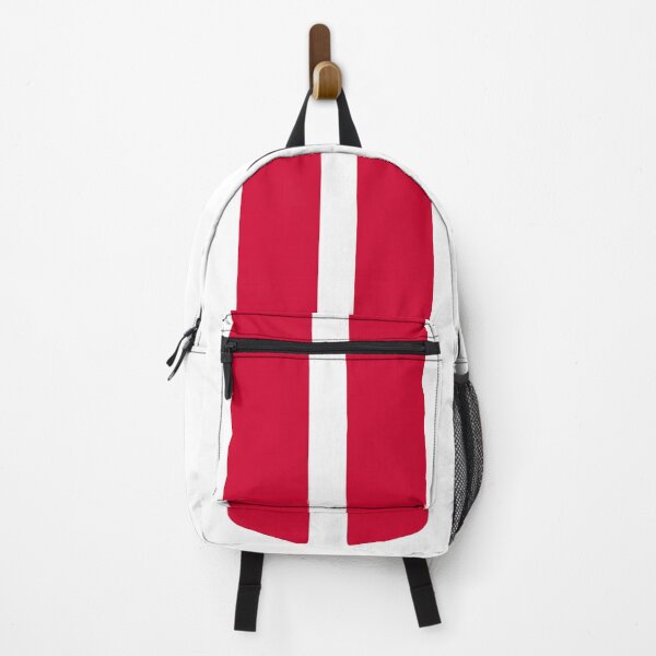 Item preview, Dual Hood Stripes Cherry Red (White Background) designed and sold by Racing Stripes Only.