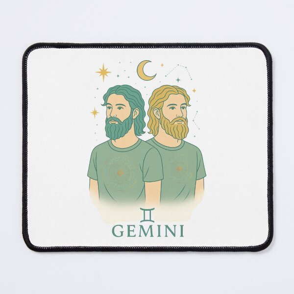 Item preview, Gemini Zodiac Sign - Bold Zodiac Aesthetic designed and sold by VeroChaos.