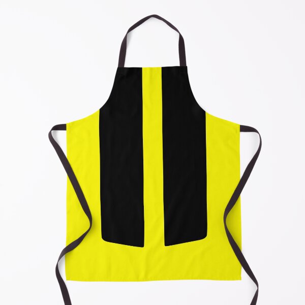 Item preview, Dual Hood Stripes Black (Yellow Background) designed and sold by Racing Stripes Only.