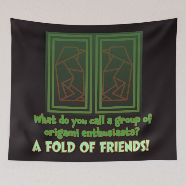 Item preview, A group of origami enthusiasts funny sayings tee  designed and sold by JumWow.