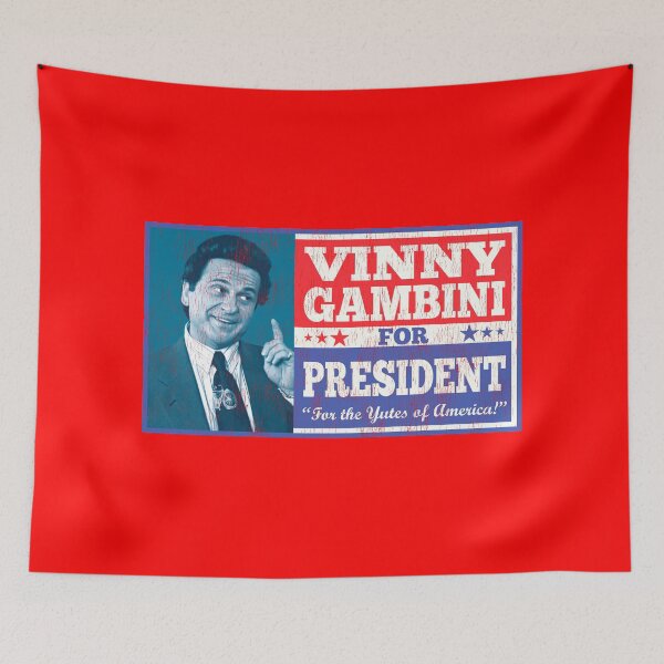 Item preview, Vote Gambini Worn Poster  designed and sold by Alema Art.