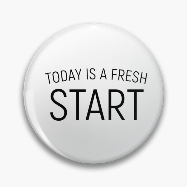 Item preview, Today Is a Fresh Start – Motivation Quote – New Beginning Design designed and sold by Camila  Ardila.