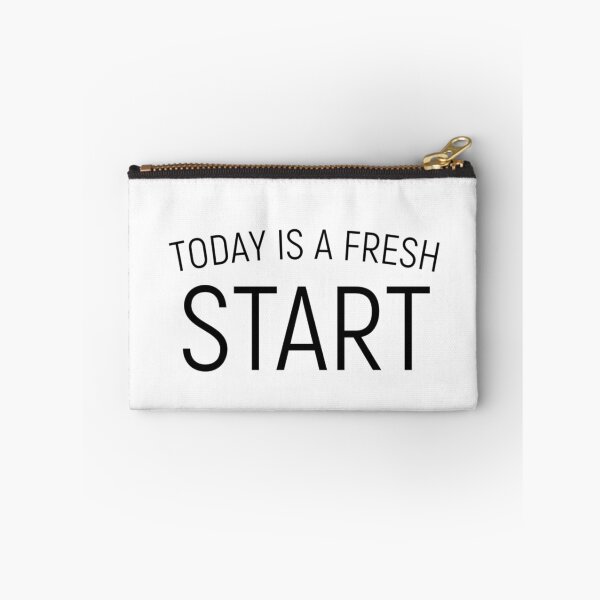 Item preview, Today Is a Fresh Start – Motivation Quote – New Beginning Design designed and sold by Camila  Ardila.