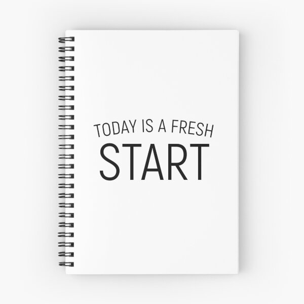 Item preview, Today Is a Fresh Start – Motivation Quote – New Beginning Design designed and sold by Camila  Ardila.