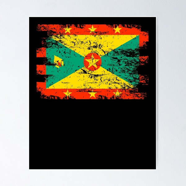 Item preview, Grenada Flag Gift Country Patriotic Travel Shirt Americas Light designed and sold by threadsmonkey.