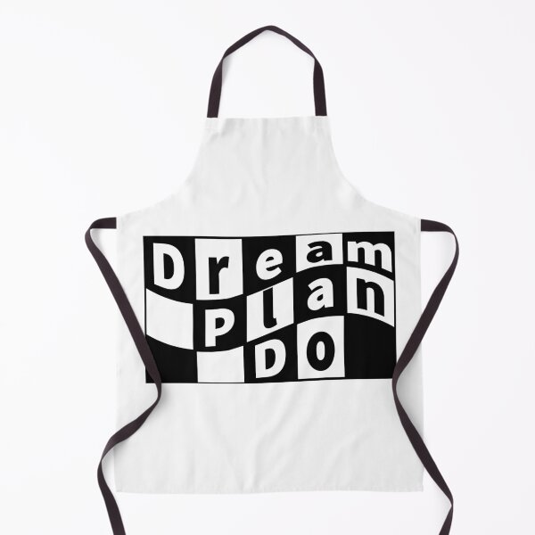 Item preview, Dream Plan Do – Motivational Quote Minimalist Typography Design designed and sold by PnrArtDesign.
