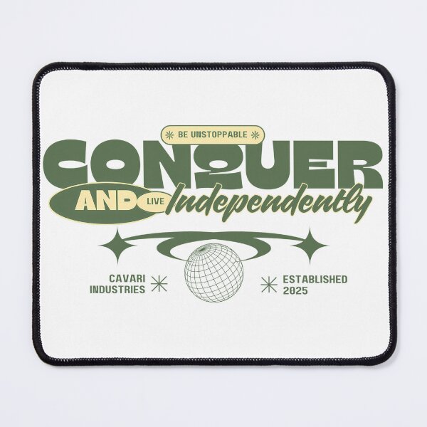 Item preview, Conquer Idenpendently designed and sold by Maugseros.