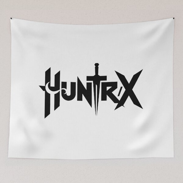 Item preview, HUNTR/X Logo - Futuristic K-pop Girl Group Aesthetic designed and sold by Fidgetytame.