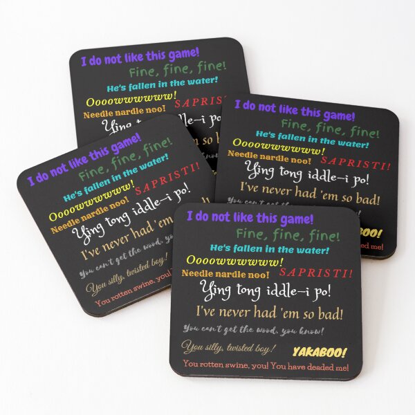 Item preview, Goon Speak designed and sold by Dancing Jester Designs.