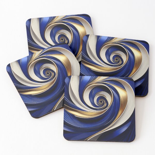 Item preview, Colorful Abstract Fibonacci Art 50 designed and sold by Vicky Brago-Mitchell®.