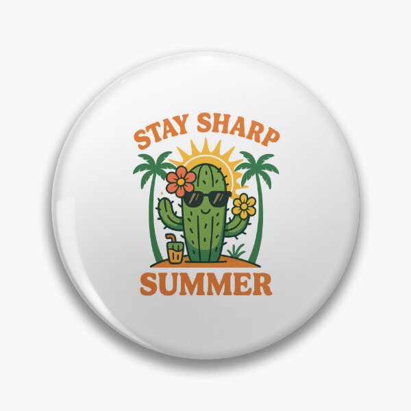 Item preview, Stay Sharp Summer Cactus | Fun Tropical Design designed and sold by ALITOPRINCE.