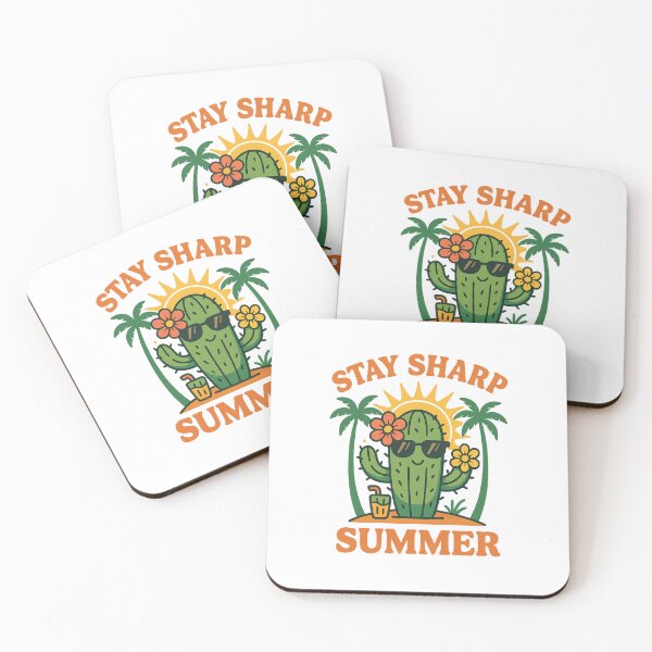 Item preview, Stay Sharp Summer Cactus | Fun Tropical Design designed and sold by ALITOPRINCE.
