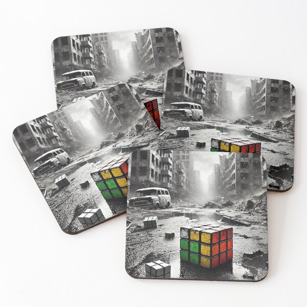 Item preview, Abandoned Toy Series: Puzzle Cube designed and sold by InkandAccents.