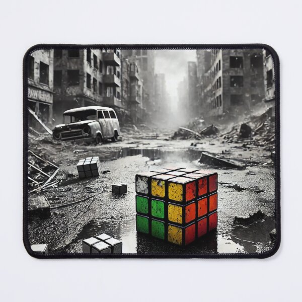 Item preview, Abandoned Toy Series: Puzzle Cube designed and sold by InkandAccents.