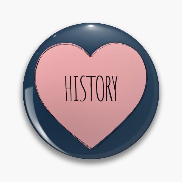 Item preview, I Love History Heart designed and sold by MaryAller.