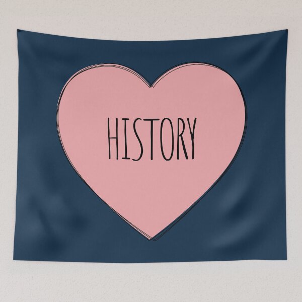 Item preview, I Love History Heart designed and sold by MaryAller.