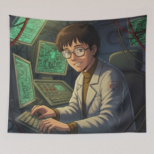 Item preview, Otacon: Hacker Hero Fan Art designed and sold by DracosFire.