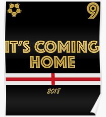 It's coming home - England winners Poster