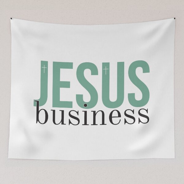 Artikelvorschau, Jesus Business entworfen und verkauft von Agit.