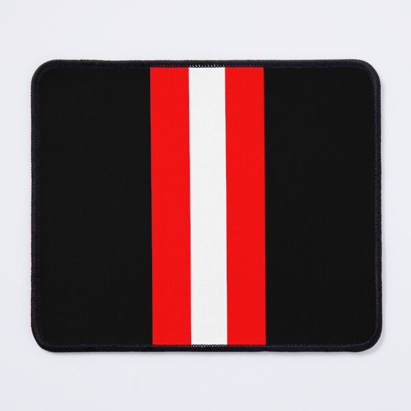 Item preview, Racing Stripes - European - Austrian Flag (black background) designed and sold by Racing Stripes Only.