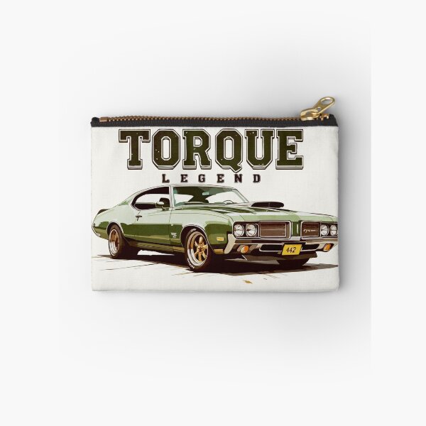 Item preview, Torque Legend – Oldsmobile 442 Green Muscle Car Design designed and sold by SteadyRolling.
