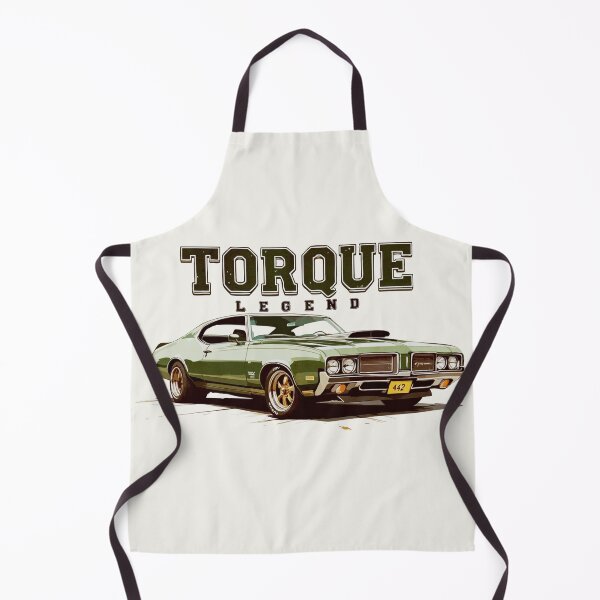 Item preview, Torque Legend – Oldsmobile 442 Green Muscle Car Design designed and sold by SteadyRolling.