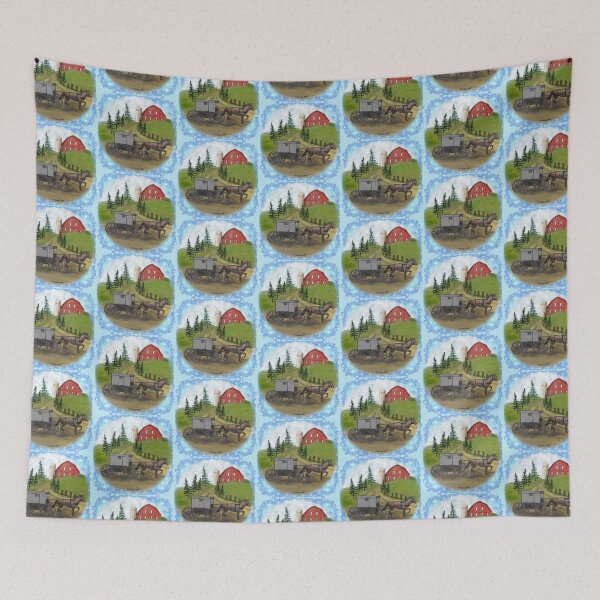 Item preview, Amish Buggy Visiting designed and sold by artmuvz.