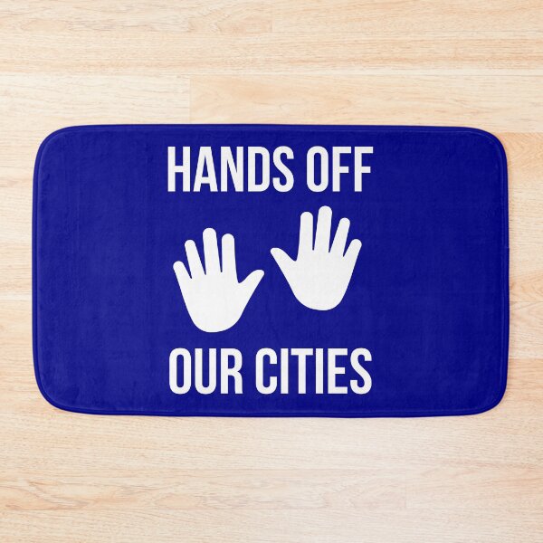 Item preview, Hands off our cities  designed and sold by Rachel the Artist .